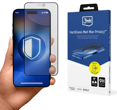 Obrázok produktu pre 3mk HardGlass Matt Max Privacy, ochranné tvrdené sklo pre Apple iPhone 18 Pro Max