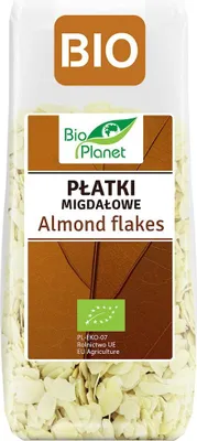 PŁATKI MIGDAŁOWE BIO 100 g - BIO PLANET