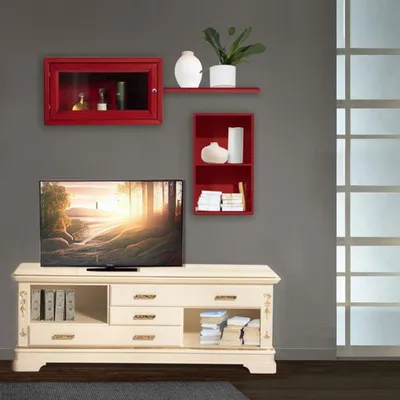 Produktbild von tv Schrank Fernsehtisch Medienboard Medienmöbel rtv Kommode Lowboard Sideboard