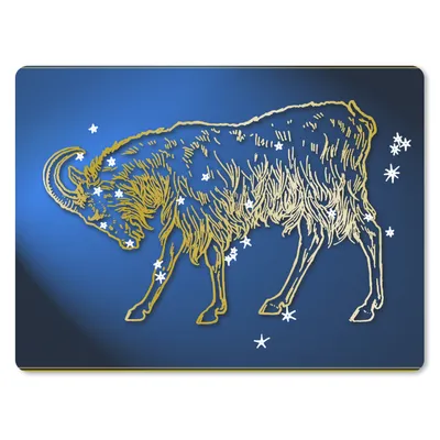 Produktbild von MuchoWow® Mauspad Mousepad Sternbild - Widder - Sterne 23x19 cm - Mousepads - Maus Mat - Pad - Mausunterlage - Schreibtischunterlage - Mauspad
