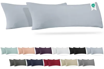 Produktbild von Set aus 2 Kissenbezügen für Seitenschlaf, 40x145 cm, aus Baumwolle