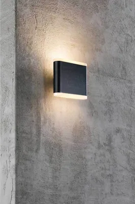 Produktbild von Nordlux LED Außenleuchte Wandleuchte Akron 11 Schwarz IP54 2 x 3W 244lm warmweiß 3000K Up/Down