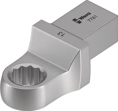 Produktbild von Einsteckringschlüssel 7781 SW 13mm 14x18mm CV-Stahl