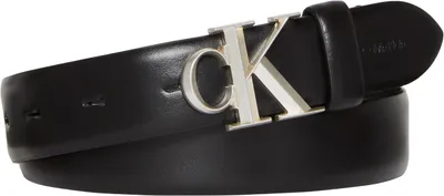 Zdjęcie produktu dla Pasek damski Calvin Klein LV04F7054G z klamrą, szerokość 30 mm, kolor czarny (czarny/czarny)