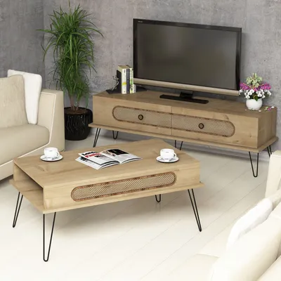 Obrázok produktu pre Skye Decor, Súprava nábytku do obýva?ky - Biladi 2 (dub)