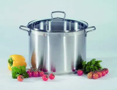 Produktbild von Krüger Jumbotopf Ø 30 Cm, 17 L, Mit Glasdeckel Edelstahl Rostfrei