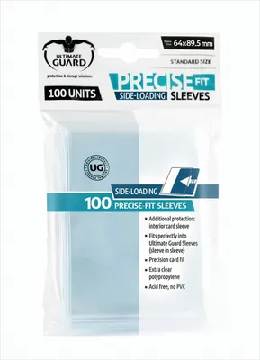 Image de Obaly na karty Ultimate Guard Precise-Fit - Side-Loading sleeves 100 ks