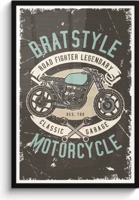 Produktbild von MuchoWow® MuchoWow® Gerahmtes Poster Mancave - Motor - Werkzeuge - Retro 60x90 cm - Poster mit zchwarzem Bilderrahmen - Kunst