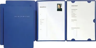 Image de Pagna dossier de candidature 3 pièces Select bleu P2201602