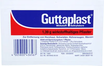 Produktbild von Hansaplast Guttaplast 6cmx9cm
