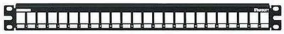 Produktbild von Panduit Nkmp24y Rj45-utp Patchpanel 24 Ports Schwarz One Size / EU Plug 220V Schwarz One Size