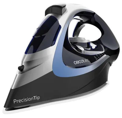 Produktbild von Cecotec IronHero 3200 Vital, Trocken- & Dampfbügeleisen, Antihaft-Platte, 270 g/min, Blau, Schwarz, Grau, 70 g/min, Manuell