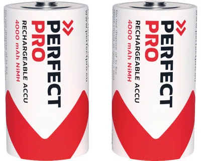 Obrázek produktu pro Baterie PERFECTPRO C 4000 MAH 2 ks