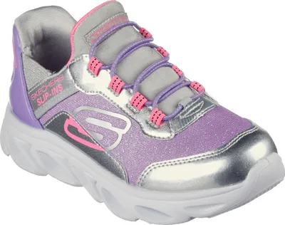 Produktbild von Skechers Mädchen Slip-On Sneaker FLEX GLIDE grau, Größe 33,5 (302221L)