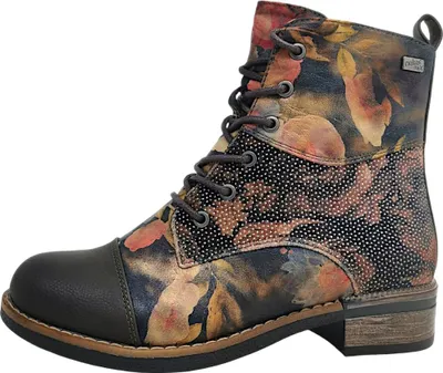 Productafbeelding van Rieker Damenschuhe Schnürstiefel Mehrfarbig Freizeit