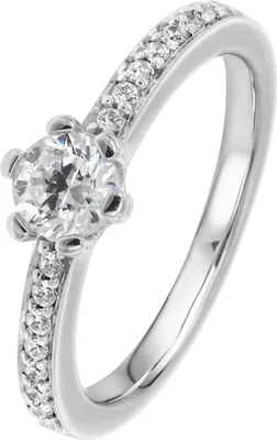 Viventy 775201 Damenring Silber 925 Zirkonia Antragsring 1