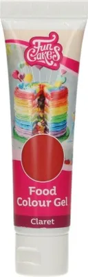 Produktbild von FunCakes Edible FunColours Gel - Claret 30g