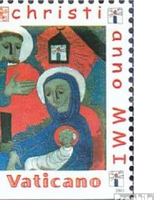 Produktbild von Briefmarken Vatikanstadt 2001 Mi 1391Do,1391Du gestempelt Weihnachten