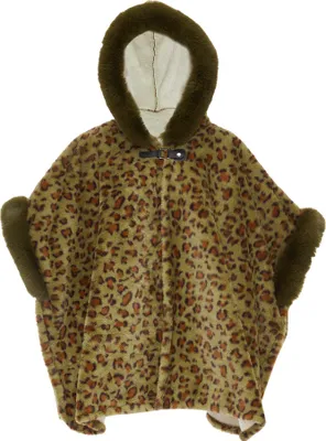 Produktbild von FRAULLY damen strickponcho - grün, M