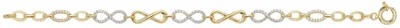 Produktbild von Atemberaubendes 9 Karat (375) Gold Damen - Armband - 19cm*6mm, 6 Gramm; TRS16307