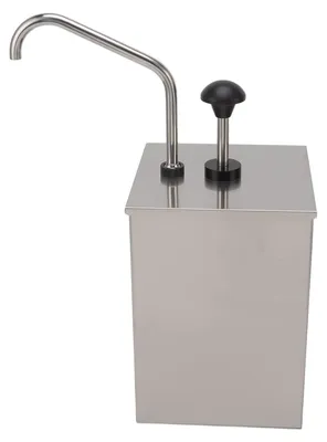 Productafbeelding van Kruidendispenser, sausdispenser, 4 liter - RVS kruidenpomp