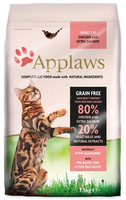 Obrázek produktu pro Applaws 5060122491648, Dospělý jedinec, Jakékoli plemeno, Kuřecí maso, Losos, 7,5 kg