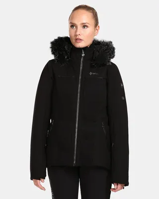 Imagen del producto de Chaqueta de esquí para mujer KILPI EMILIN-W, modelo UL0110KI, color negro, talla 36