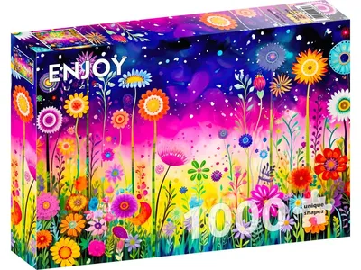 Image de Puzzle 1000 pièces Enjoy – Sérénade de Pétales