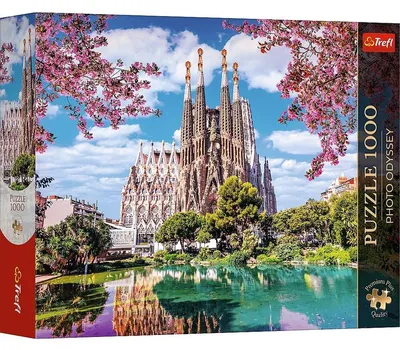 Produktbild von Puzzle Trefl 1000 Teile Premium Plus Qualität Barcelona Spanien