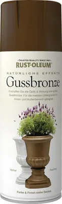Produktbild von Rust-Oleum Sprühlack Natürliche Effekte 400 ml gussbronze