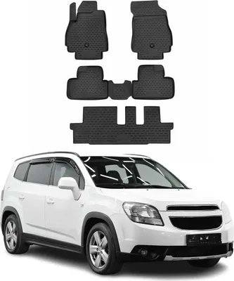 Obrázek produktu pro 2011-2021 Chevrolet Orlando podlahové rohože TPE černé 5 ks