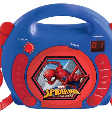 Produktbild von Lexibook Spiderman, Blau, Rot, Tragbarer CD-Player