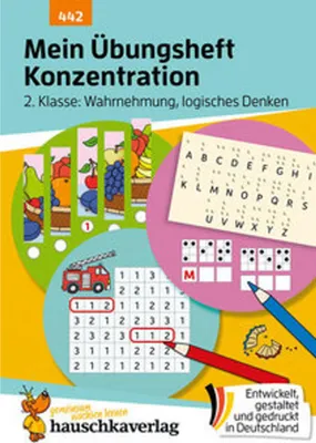 Obrázok produktu pre Mein Übungsheft Konzentration 2. Klasse - Wahrnehmung, logisches Denken