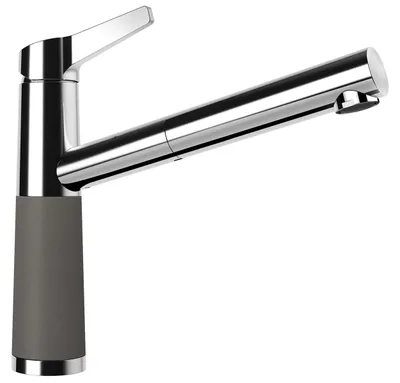 Immagine prodotto di Schock Sc-510 silverstone 554123SIL miscelatore a bassa pressione per lavello con doccia