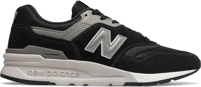 Zdjęcie produktu dla New Balance 997H, Męski, Dorosły, Modne trampki, Czarny, Szary, Monochromatyczny, Sznurowane zamknięcie