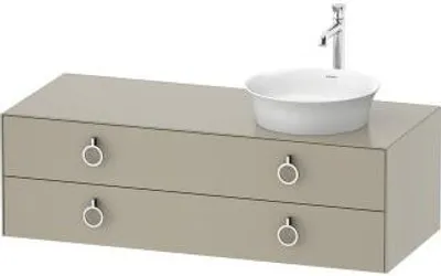 Produktbild von DURAVIT WT4992R60600010 WTU wandh.White Tulip,2Schk.,m.Griff