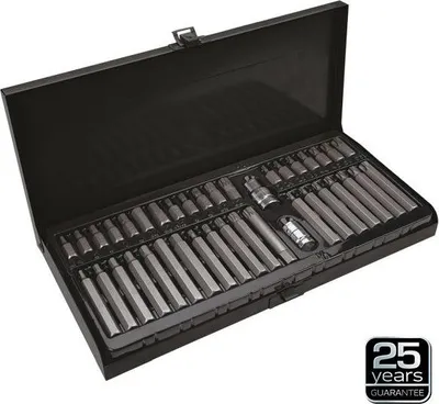 Zdjęcie produktu dla NEO TOOLS Końcówki wkrętakowe, zestaw 40 szt.