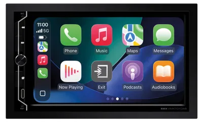 Produktbild von ESX VISION VMX701DAB | Universal 2-DIN Media Moniceiver mit 7" Touchscreen-Display