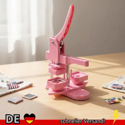 Produktbild von 50-mm-Quadrat-Pin-Badge-Maschine für DIY-Kühlschrankmagnete Anstecknadeln