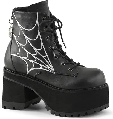 Produktbild von Dámské boty RANGER-105 od DemoniaCult, černé EU 37, US 7