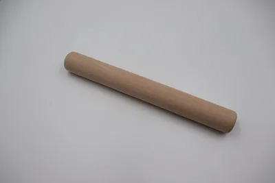 Produktbild von Nudelholz zylindrisch aus Buchenholz, Länge 34 cm, Durchmesser 4,3 cm