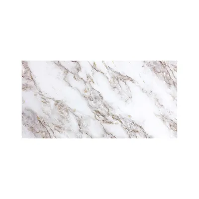 Produktbild von IZODEKOR - PVC Wandpaneel Marmoroptik 122x244 cm – Wasserfest & Hitzebeständig für Küche & Bad - Model: Ice Berg Beige