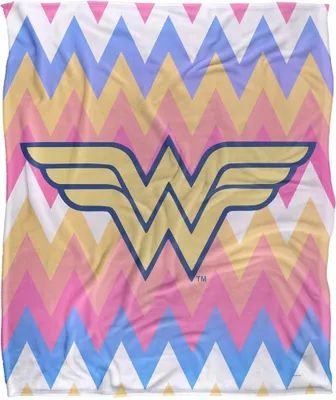 Image de Wonder Woman - Couverture colorée, Soyeuse, Supersoft TV23689 (Taille unique) (Coloré)