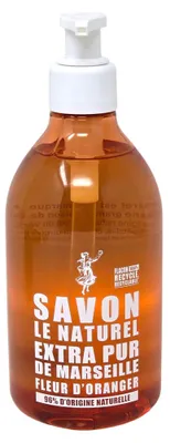 Produktbild von Savon le Naturel Marseille Seife Fleur d'Oranger 500ml – Sanfte Pflege & Duft