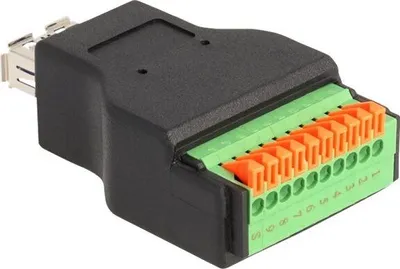 Immagine prodotto di DELOCK USB 3.2 Gen 1 Typ-A Buchse zu Terminalblock Adapter