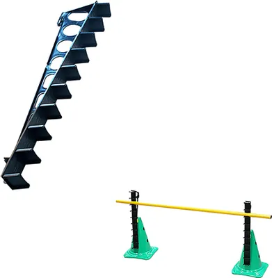Imagen del producto de Regla Con Acoplamiento Para Cono Marcador De 32 40 Y 50cm Con Soporte Para Pértiga Y Anilla