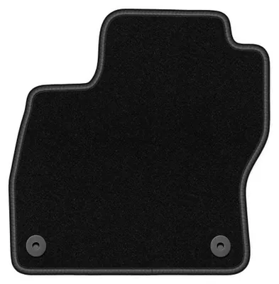 Immagine prodotto di Tappetino guidatore in moquette per Ford Focus MK3 2010-2018 (hatchback/berlina/station wagon) – 1 pezzo, nero, su misura – Wielganizator BASIC