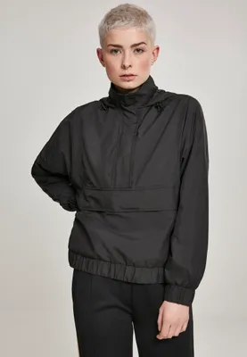 Immagine prodotto di Urban Classics Donna - Giacca a pannelli PULL OVER nero - L