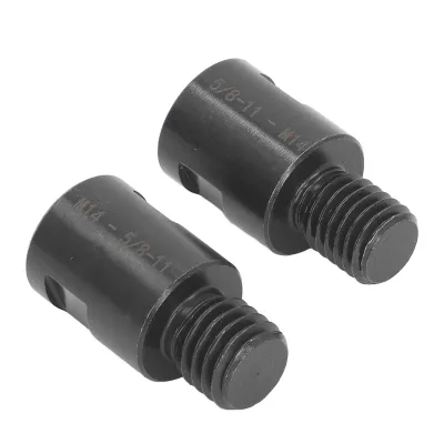 Zdjęcie produktu dla 2 szt. Adapter gwintu Adapter konwersji gwintu 5/8 cala na M14 M14 na 5/8 cala do wiertarki tokarskiej
