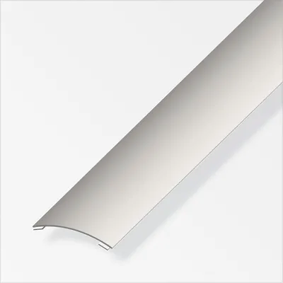 Produktbild von alfer Übergangsprofil 1 m, 40 x 5 mm EdelStahl roh natur, natur